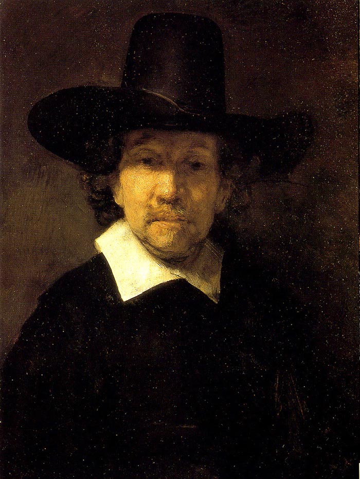 Photo:  Rembrandt van Rijn,Portrait of Jeremias de Dekker, 1666